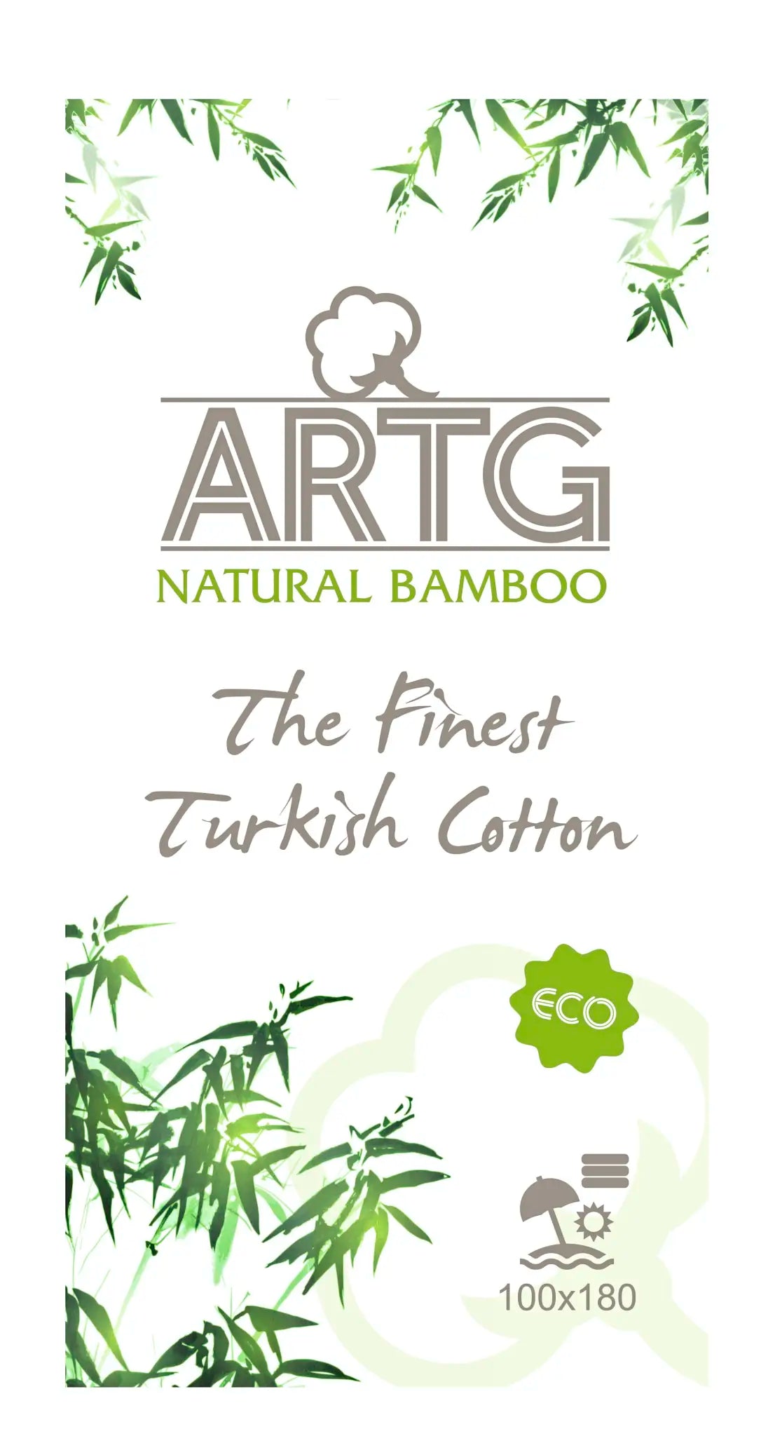all-groups Natural Bamboo Beach Towel