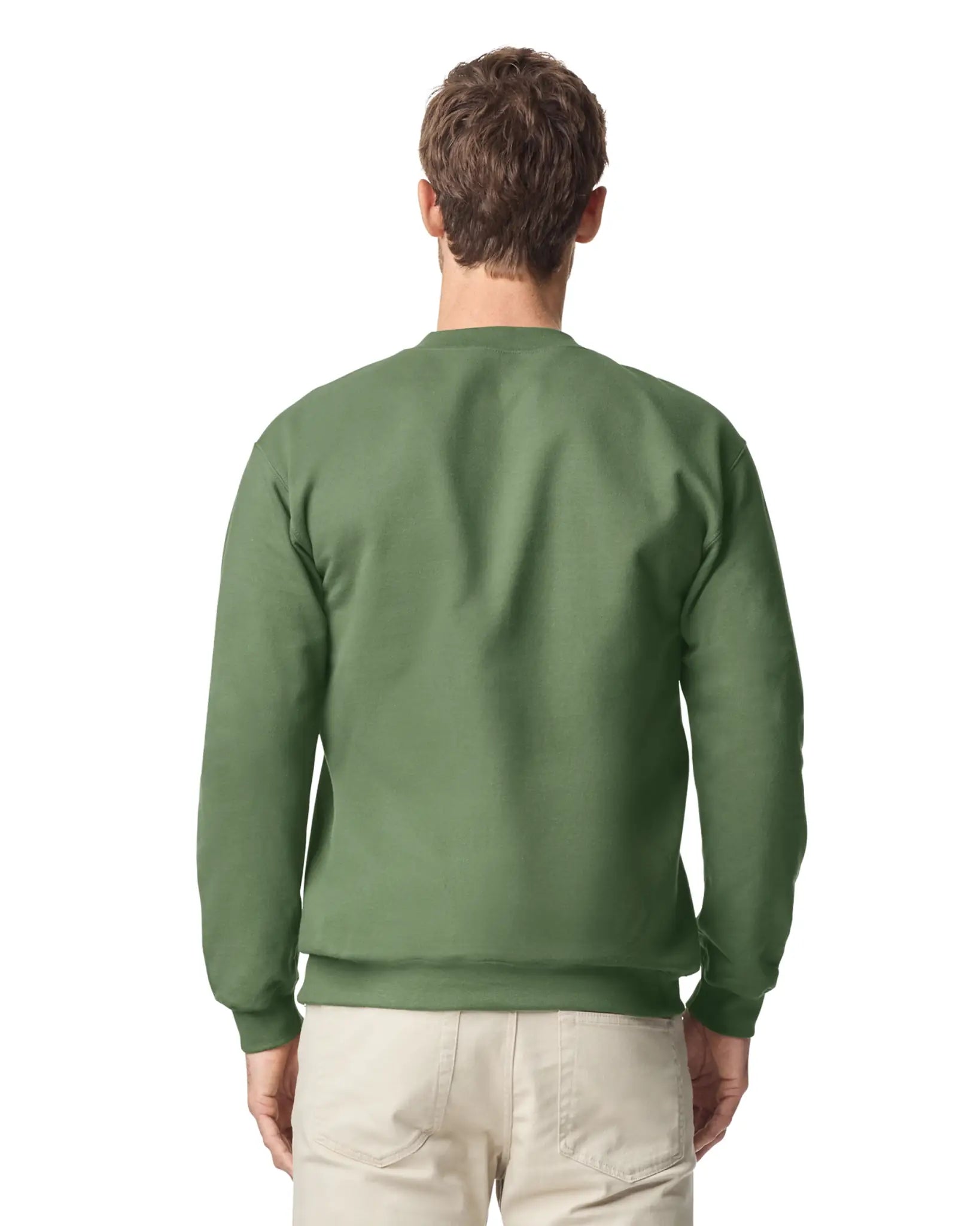 all-groups Men's Softstyle Midweight Adult Fleece 14 Zip Sweatshirt