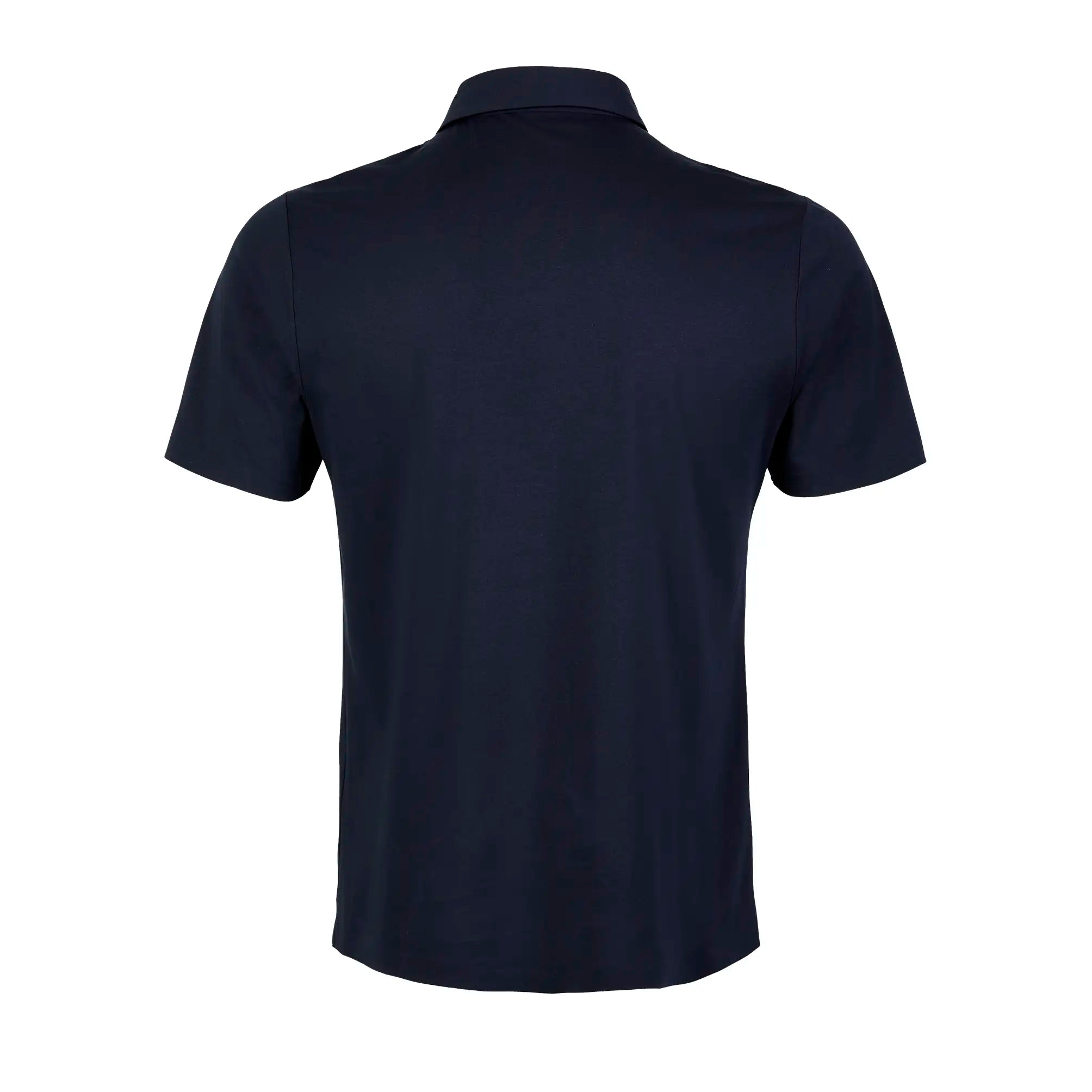 all-groups Men's Mercerised Jersey Polo Shirt Relax Oscar